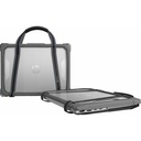 MAXCases Extreme Shell-FL3 Slide Chromebook Case for HP Fortis G1i Chromebook 11.6" Clamshell and G10 /G9/G8 (Intel Processor) (Grey/Slide-On Top, PC Bottom)