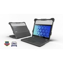 MAXCases Extreme Shell-F2 Chromebook Case for Acer C936/C936T Clamshell Chromebook 14" (Gray)