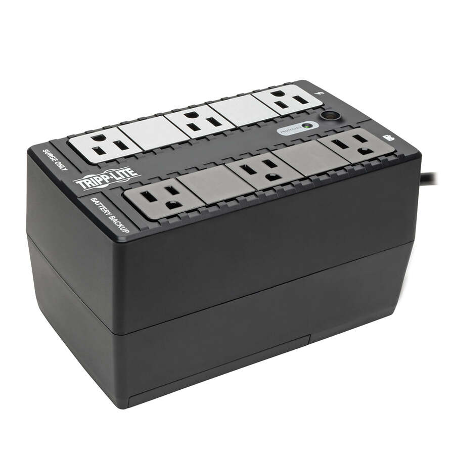 Tripp Lite by Eaton UPS 350VA 210W Desktop Wall Mount PC / MAC Battery Back Up Compact 50/60Hz 120V 6 Outlets 5-15P
