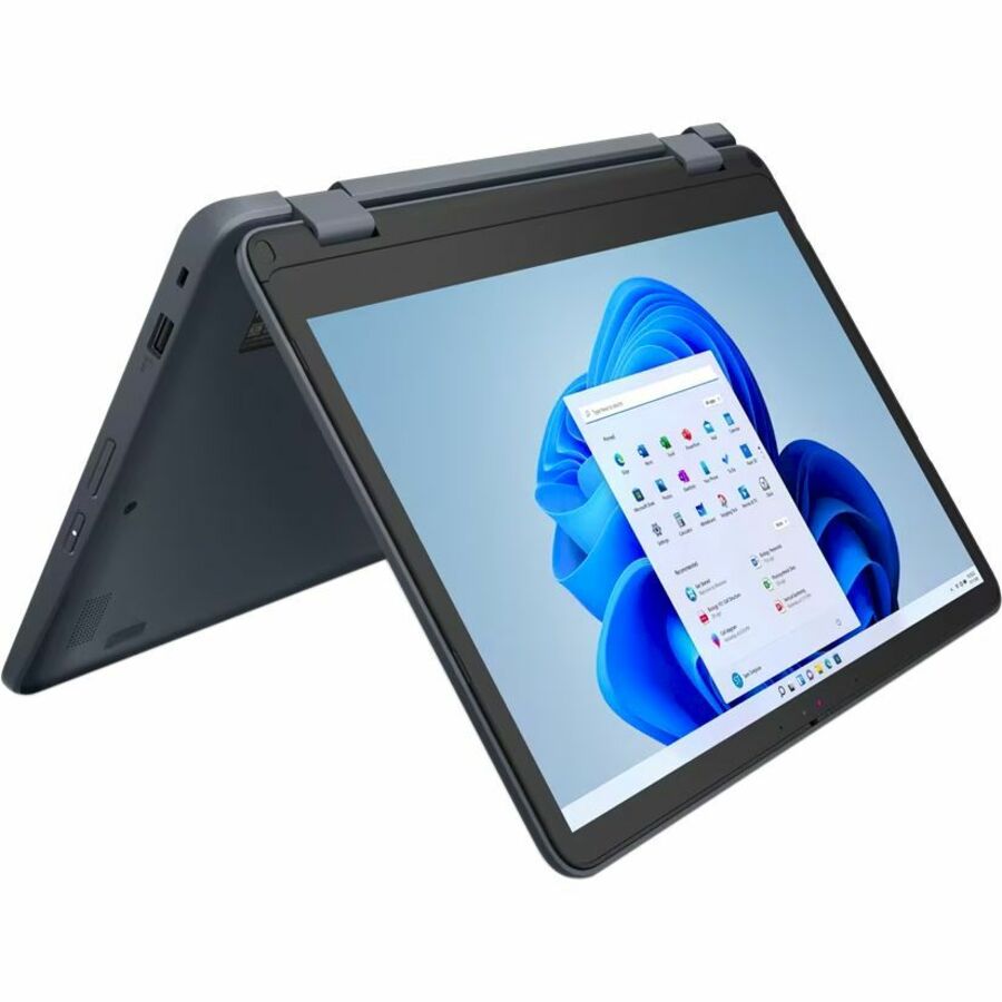 Lenovo 500w Yoga Gen 4 82VQ0007US 12.2" Touchscreen Convertible 2 in 1 Notebook - WUXGA - 60 Hz - Intel N-Series N200 - 8 GB - 128 GB SSD - English Keyboard - Slate Gray