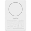 Belkin BoostCharge Slim Magnetic Power Bank 5K, White