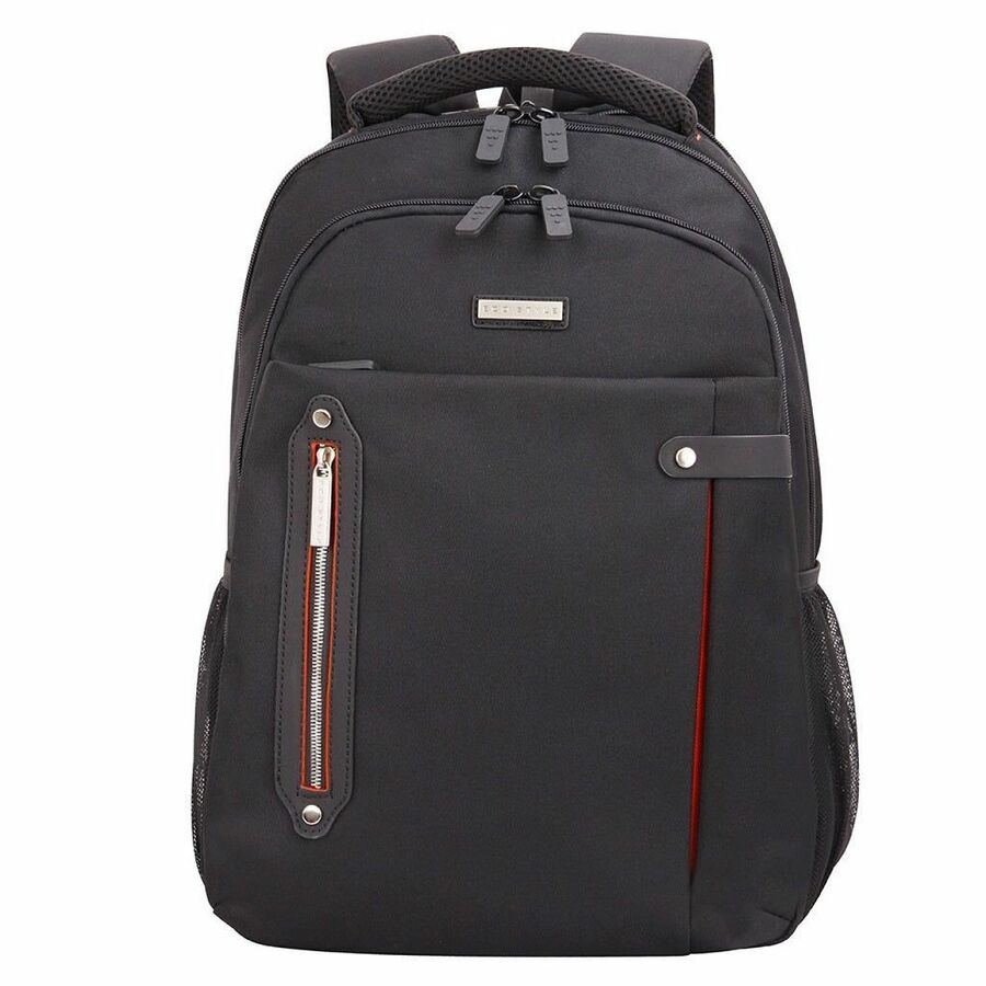 ECO STYLE Tech Pro Carrying Case (Backpack) for 16.4" Laptop, Tablet - Black/Red