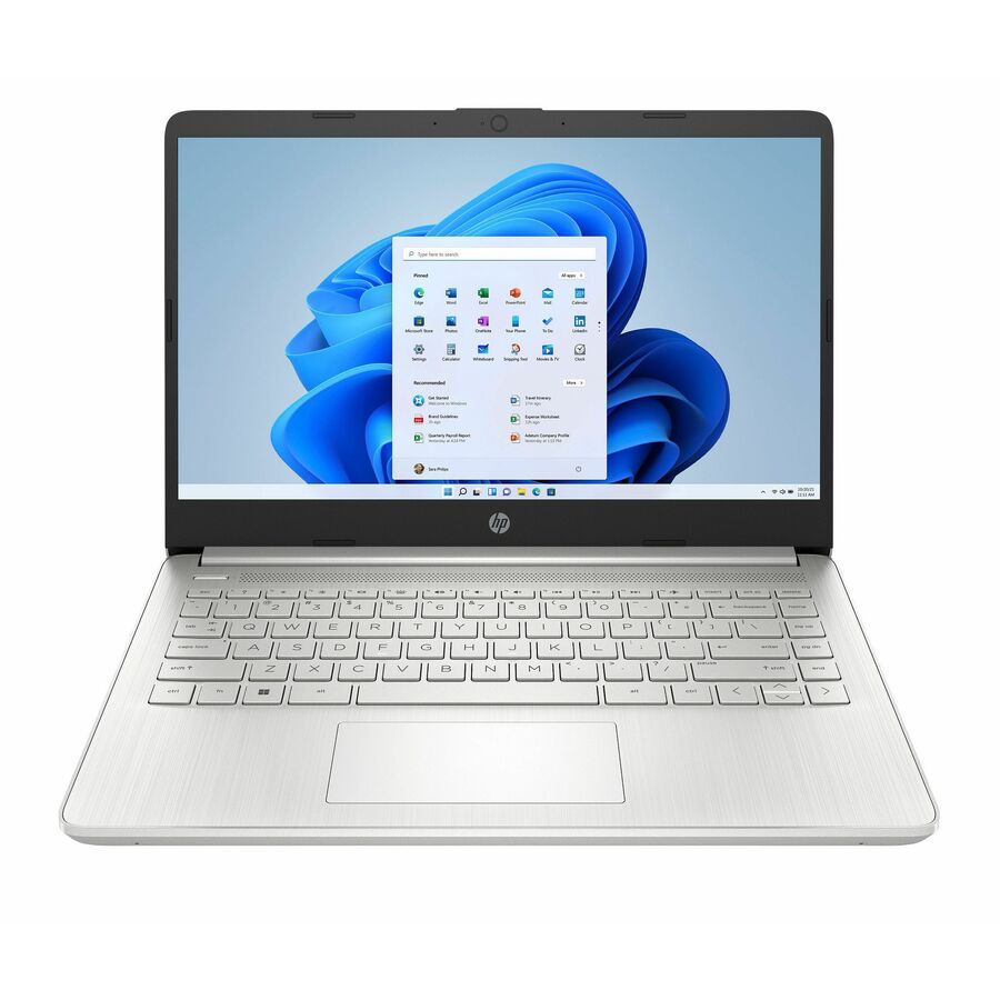 HP 14-d3000 14-dq3021ds 14" Touchscreen Notebook - HD - Intel Celeron N4500 - 4 GB - 64 GB Flash Memory - Natural Silver