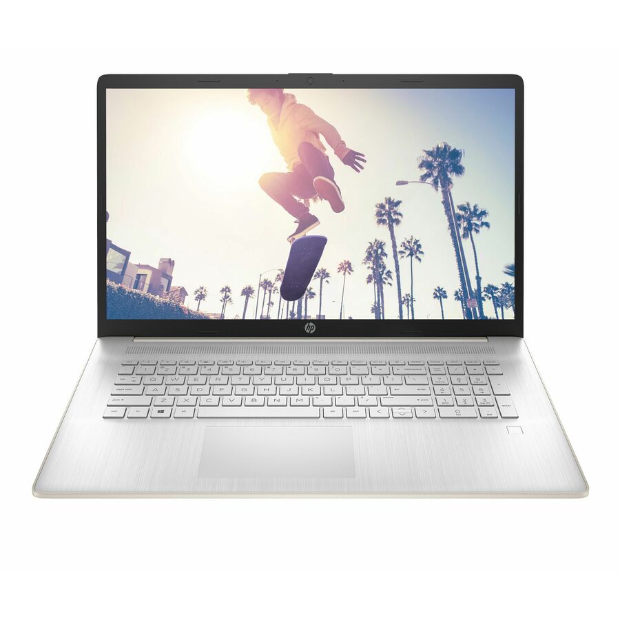HP 17-cp2000 17-cp2333ds 17.3" Touchscreen Notebook - HD+ - AMD Ryzen 3 Ryzen 7000 Series 7320U - 8 GB - 256 GB SSD - Natural Silver, Winter Lavender
