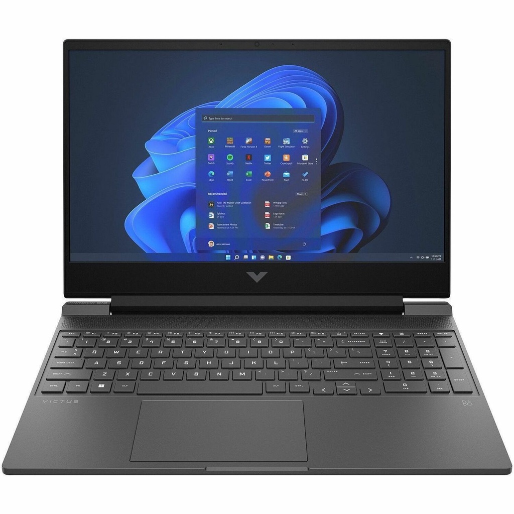 VICTUS 15-fa1000 15-fa1029nr 15.6" Gaming Notebook - Full HD - 144 Hz - Intel Core i5 12th Gen i5-12450H - 8 GB - 512 GB SSD - Mica Silver