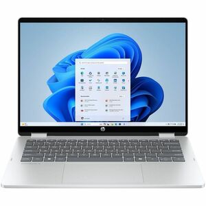 HP OmniBook 5 Flip 14-fp0000 14-fp0013dx 14" Touchscreen Convertible 2 in 1 Notebook - 2K - Intel Core 5 Series 1 120U - 8 GB - 512 GB SSD - Glacier Silver