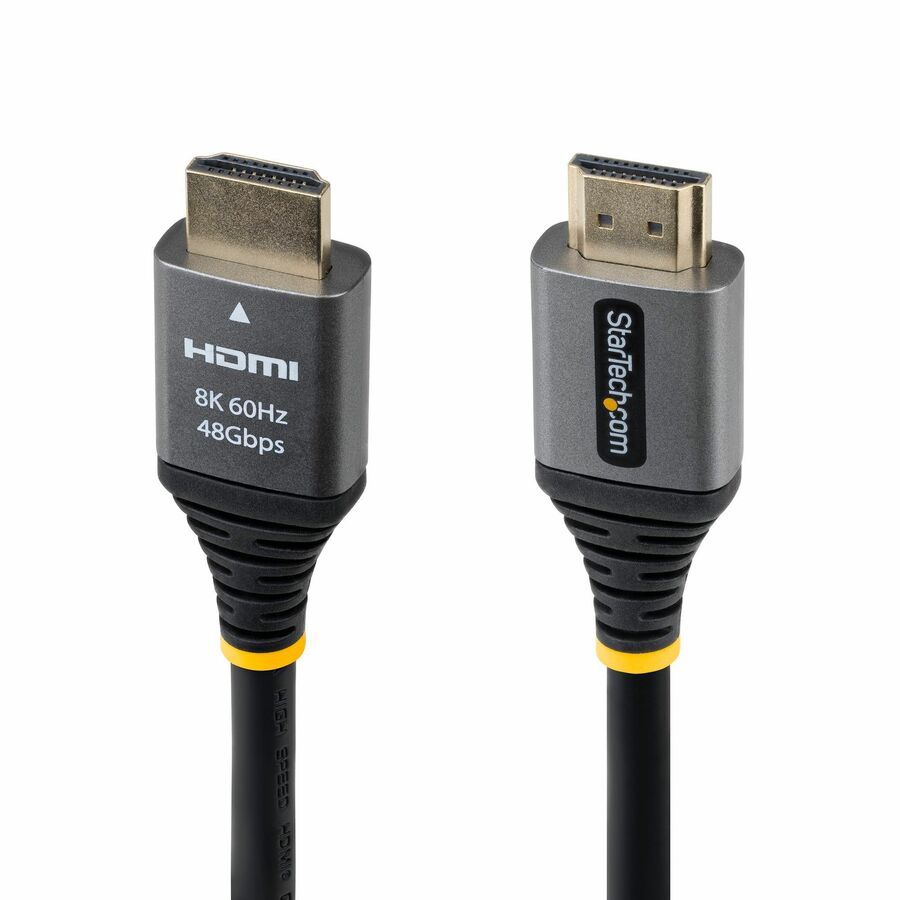 StarTech 3ft (91cm) Certified Ultra High Speed HDMI Cable, 8K 60Hz/4K 120Hz, HDMI 2.1 Cable with HDR10+ / eARC, 48Gbps, 8K HDMI Cord
