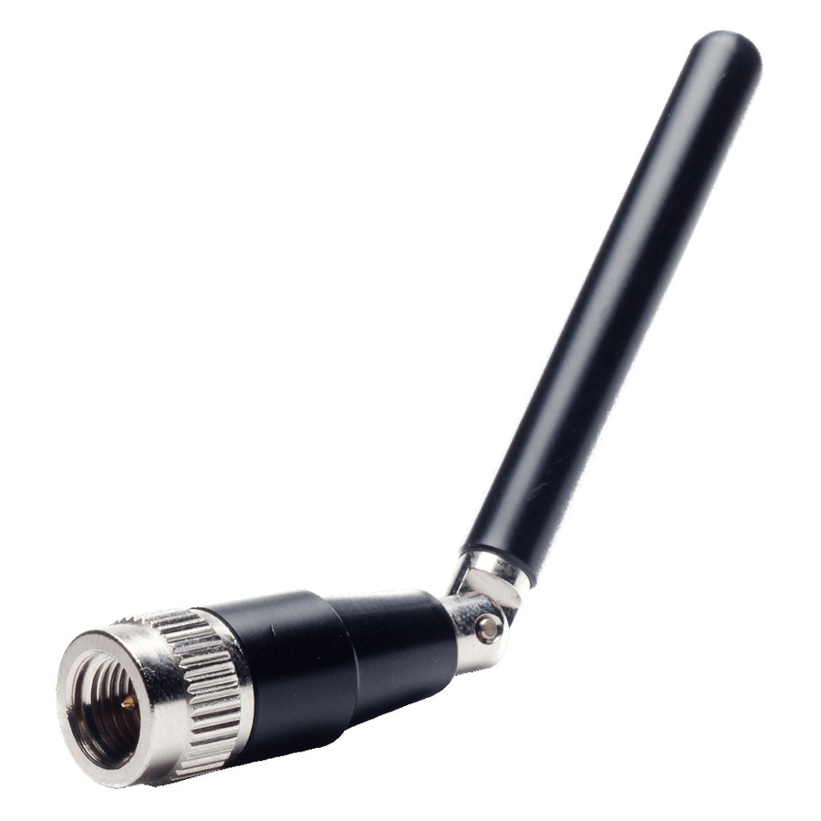 Taoglas 2.4/5.8GHz Black Terminal mount Monopole Antenna Hinged RP-SMA(M)