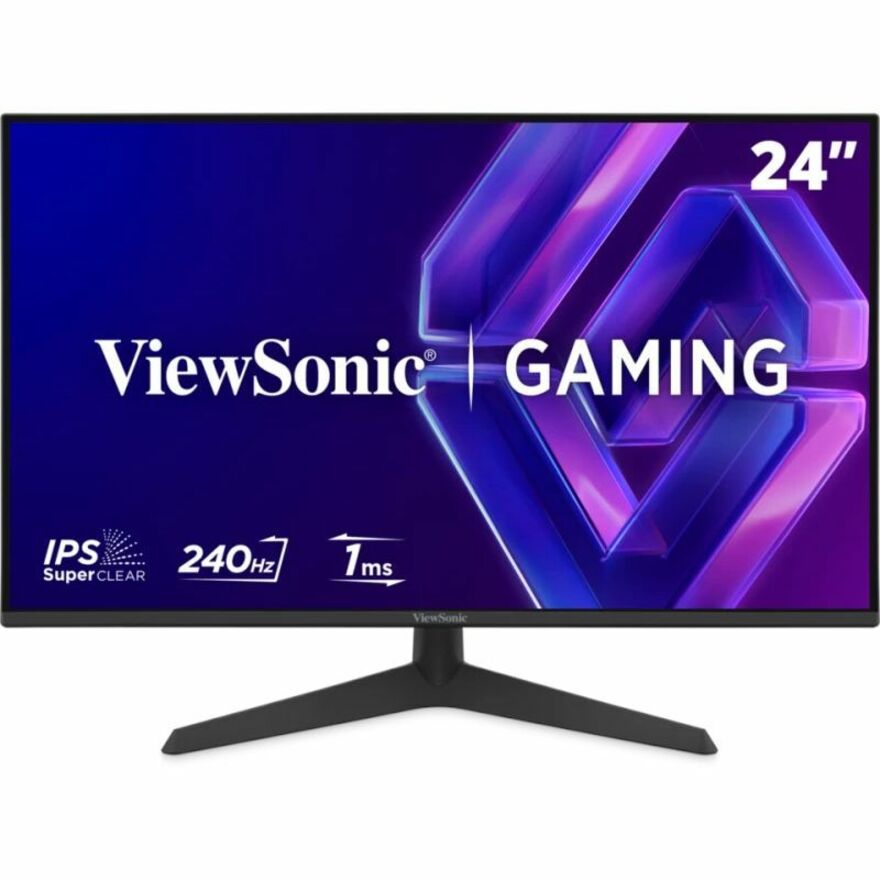 ViewSonic VX2429 24 Inch 1080p Gaming Monitor, IPS Display with 200Hz and 1ms for Fast Gameplay, FreeSync Premium and HDR10 for Smooth Visuals, Eye Care Technology, HDMI, and DisplayPort Inputs