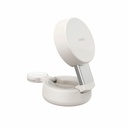 Belkin UltraCharge Pro 2-in-1 Convertible Magnetic Charger with Qi2 25W, Sand