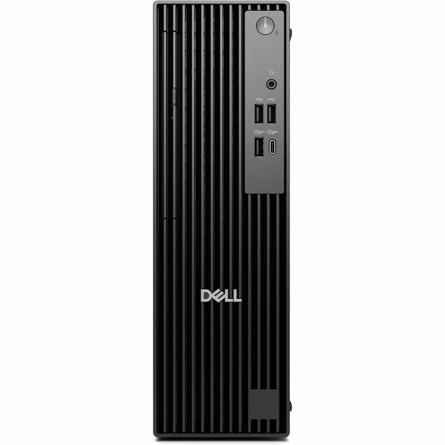 Dell Pro Slim QCS1250 Desktop Computer - Intel Core Ultra 7 265 - 16 GB - 512 GB PCI Express NVMe 4.0 SSD - Slim PC - Standard Black