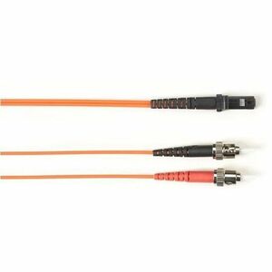 Black Box Colored Fiber OM2 50/125 Multimode Fiber Optic Patch Cable - OFNR PVC
