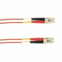 Black Box Colored Fiber OM4 50/125 Multimode Fiber Optic Patch Cable - OFNR PVC