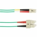 Black Box Colored Fiber OM4 50/125 Multimode Fiber Optic Patch Cable - LSZH