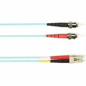 Black Box Colored Fiber OM4 50/125 Multimode Fiber Optic Patch Cable - LSZH