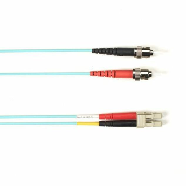 Black Box Colored Fiber OM4 50/125 Multimode Fiber Optic Patch Cable - LSZH