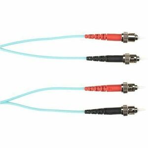 Black Box Colored Fiber OM4 50/125 Multimode Fiber Optic Patch Cable - OFNP Plenum