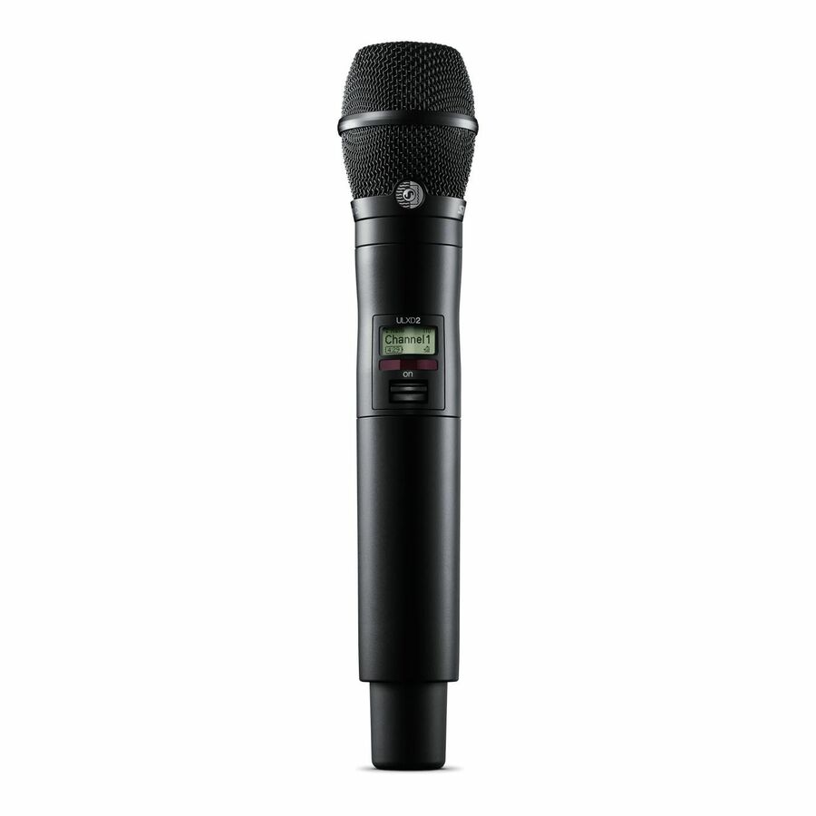 Shure ULXD2 Rugged Wireless Condenser Microphone for Vocals, Professional Audio - Black