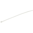 StarTech 6"(15cm) Cable Ties, 1-3/8"(39mm) Dia, 40lb(18kg) Tensile Strength, Nylon Self Locking Zip Ties, UL, 1000Pack, White, TAA