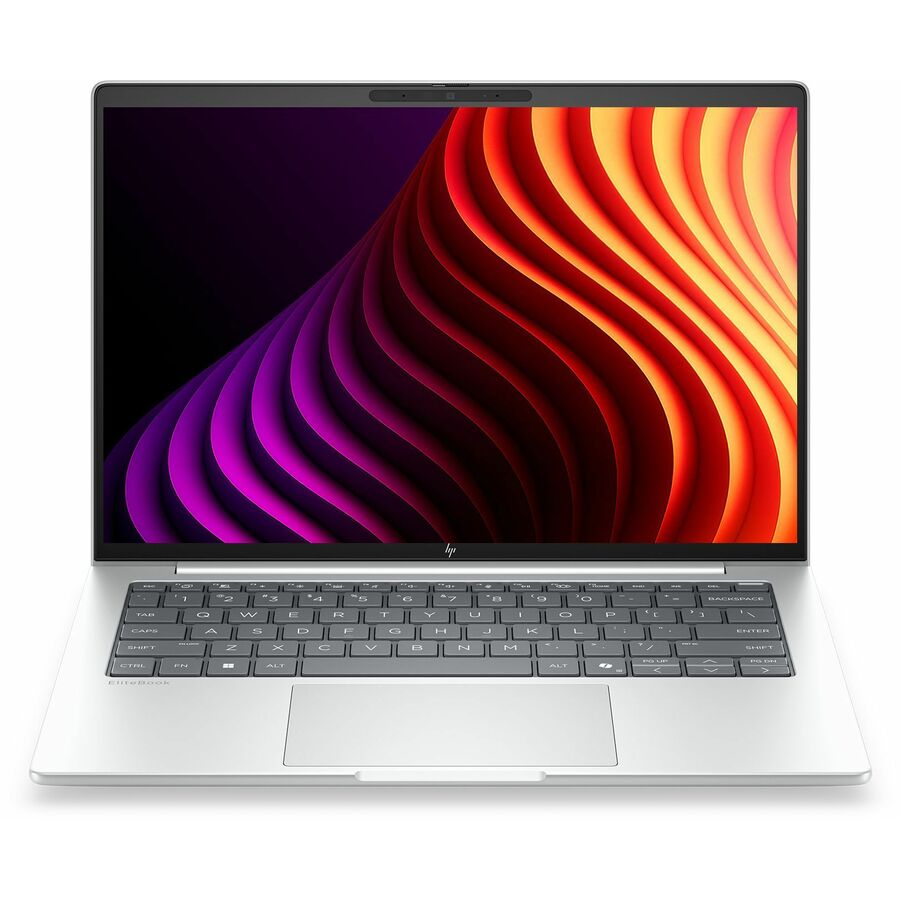 HP EliteBook 8 G2i 14" Touchscreen Copilot+ PC Notebook - WUXGA - Intel Core Ultra 7 Series 3 366H - vPro Technology - 32 GB - 1 TB SSD - English Keyboard - Glacier Silver Aluminum