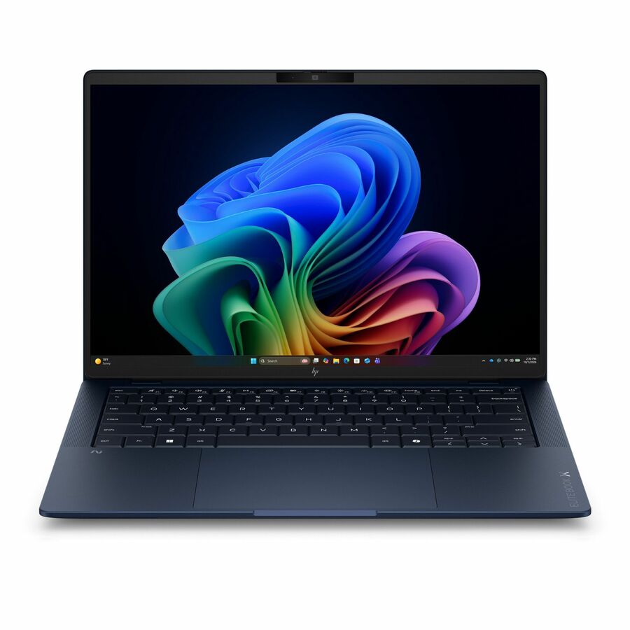 HP EliteBook X G2q 14" Copilot+ PC Notebook - 5G - WUXGA - 60 Hz - Qualcomm Snapdragon X2 Elite X2E-84-100 - 32 GB - 1 TB SSD - English Keyboard - Atmospheric Blue