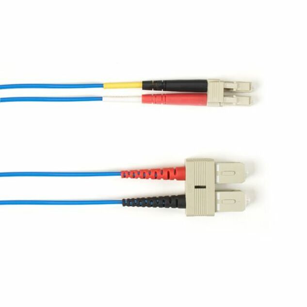 Black Box Colored Fiber OM4 50/125 Multimode Fiber Optic Patch Cable - LSZH