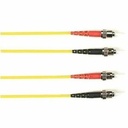 Black Box Colored Fiber OS2 9/125 Singlemode Fiber Optic Patch Cable - OFNR PVC