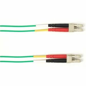 Black Box Colored Fiber OM4 50/125 Multimode Fiber Optic Patch Cable - OFNP Plenum