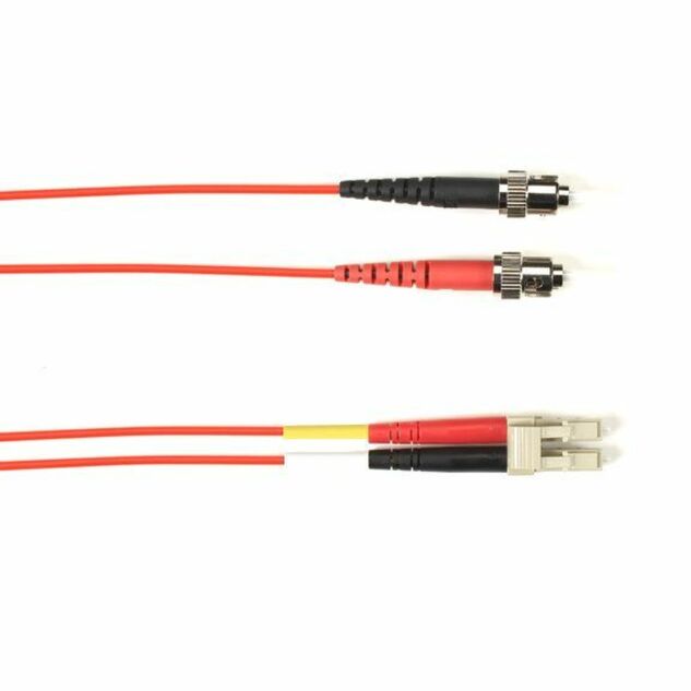 Black Box Colored Fiber OM4 50/125 Multimode Fiber Optic Patch Cable - OFNP Plenum