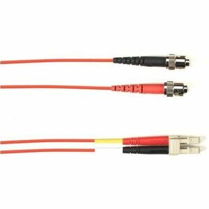 Black Box Colored Fiber OM4 50/125 Multimode Fiber Optic Patch Cable - OFNP Plenum