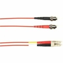 Black Box Colored Fiber OM4 50/125 Multimode Fiber Optic Patch Cable - OFNP Plenum