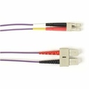 Black Box Colored Fiber OM2 50/125 Multimode Fiber Optic Patch Cable - OFNR PVC