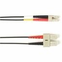 Black Box Colored Fiber OM3 50/125 Multimode Fiber Optic Patch Cable - OFNP Plenum