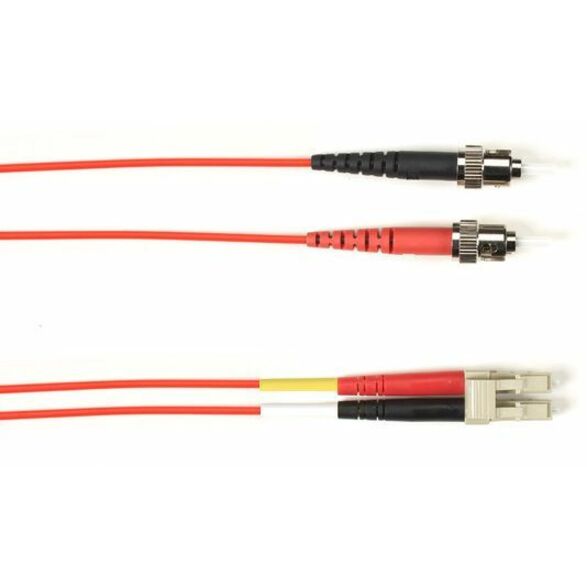 Black Box Colored Fiber OM4 50/125 Multimode Fiber Optic Patch Cable - OFNP Plenum