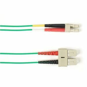Black Box Colored Fiber OM4 50/125 Multimode Fiber Optic Patch Cable - LSZH