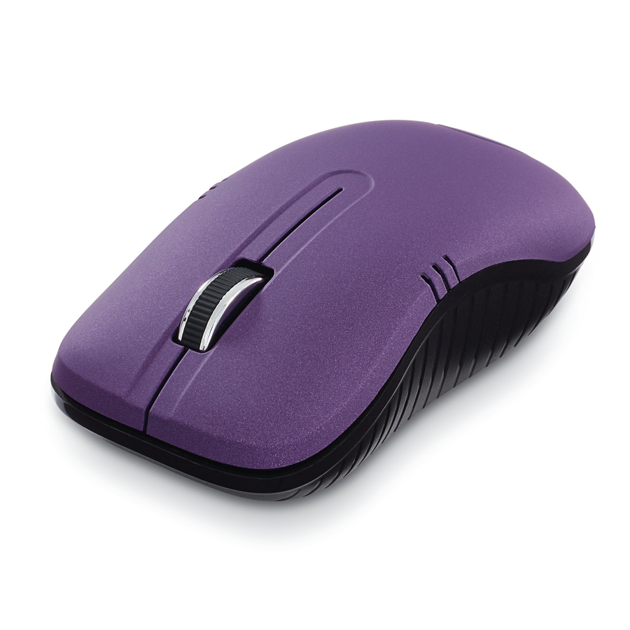 Verbatim Wireless Notebook Optical Mouse, Commuter Series - Matte Purple