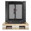 APC NetShelter SX, Server Rack Enclosure, 12U, Shock Packaging, Black, 658H x 600W x 1070D mm [TAA]