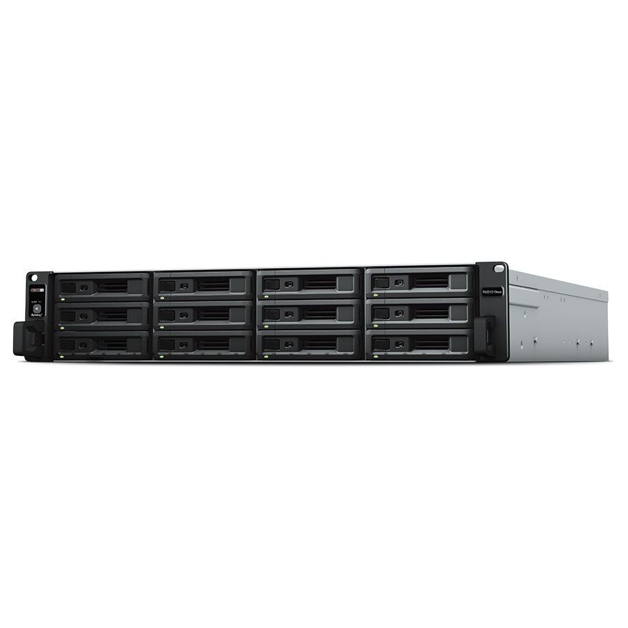 Synology RXD1219SAS Drive Enclosure Serial Attached SCSI (SAS) - Mini-SAS HD Host Interface - 2U Rack-mountable