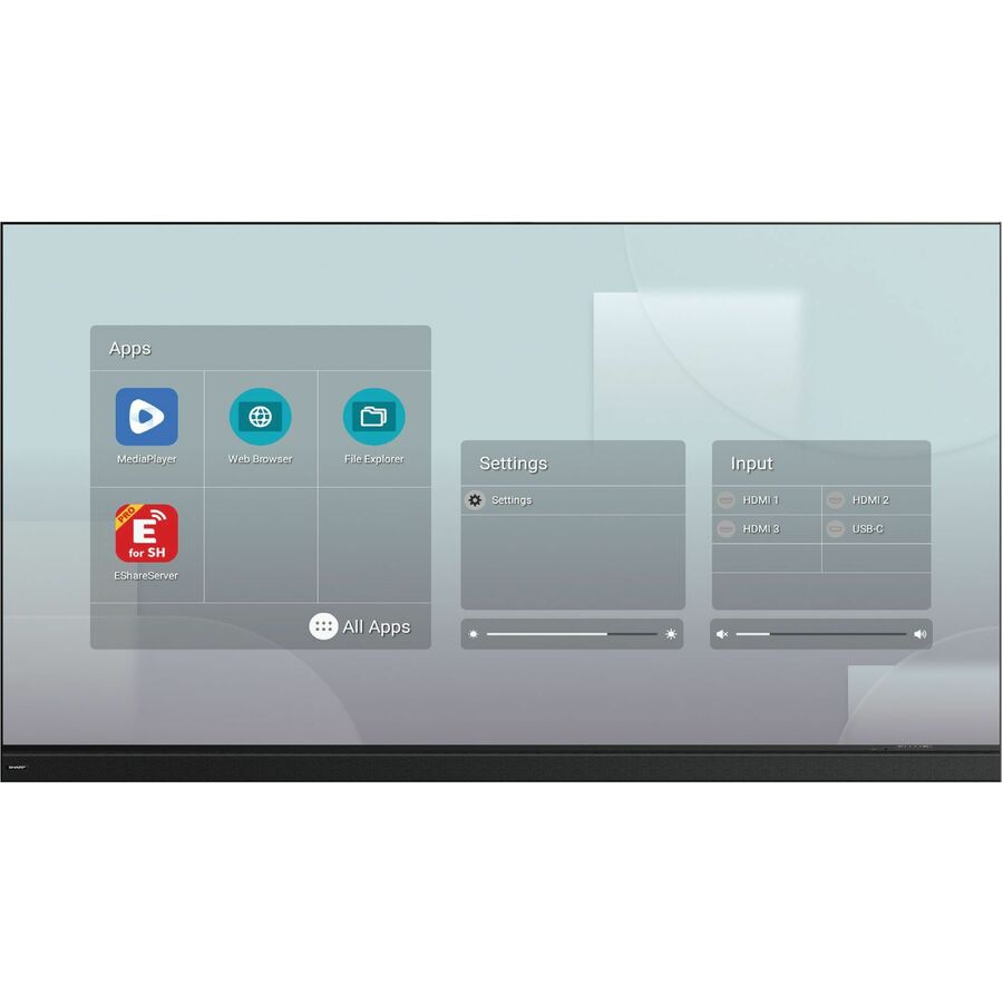 SHARP® 165" LD-AF Series All-in-one FHD LED