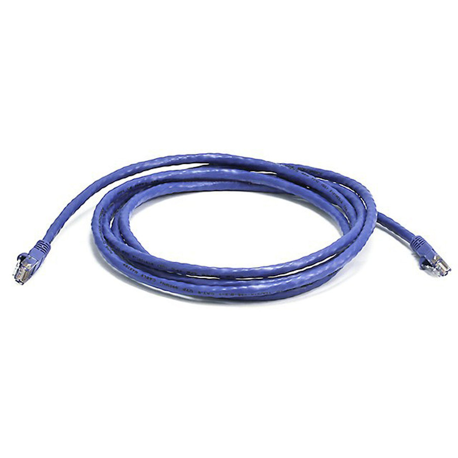 Monoprice Cat6 24AWG UTP Ethernet Network Patch Cable, 7ft Purple