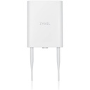 Zyxel WiFi 6 AX1800 Wireless Gigabit Outdoor Access Point | IP55 Rated | Mesh, Seamless Roaming & MU-MIMO | WPA3-PSK Security | Cloud, App or Direct Management | PoE+ Injector Included | NWA55AXE