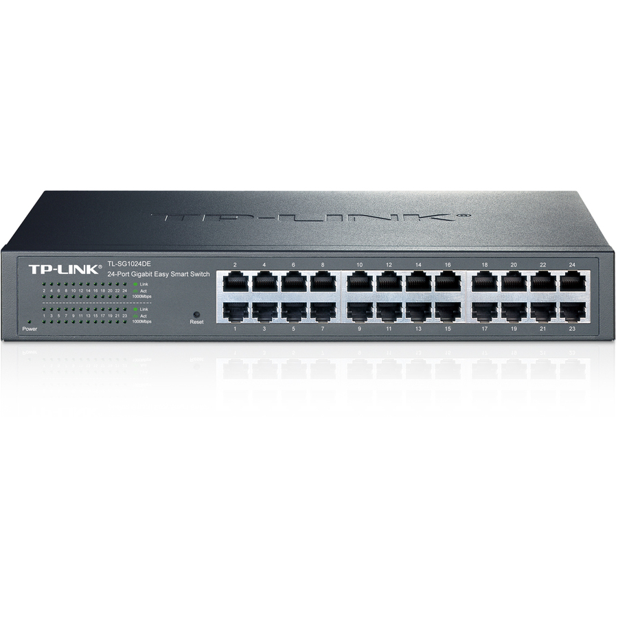 TP-LINK TL-SG1024DE - 24-Port Gigabit Easy Smart Switch - Limited Lifetime Protection