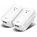 TP-Link TL-PA9020P KIT - AV2000 2-Port Gigabit Passthrough Powerline Starter Kit