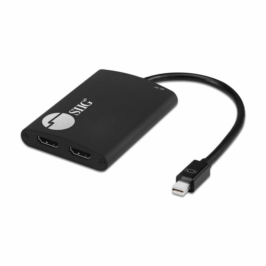 SIIG 4K 2 Ports Mini DisplayPort 1.2 to HDMI MST Splitter
