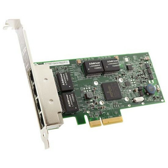 Lenovo ThinkSystem NetXtreme PCIe 1Gb 4-Port RJ45 Ethernet Adapter By Broadcom