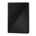WD My Passport WDBPKJ0050BBK-WESN 5 TB Portable Hard Drive - External - Black