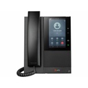 Poly CCX 505 IP Phone - Corded - Corded/Cordless - Wi-Fi, Bluetooth - Desktop, Wall Mountable - Black