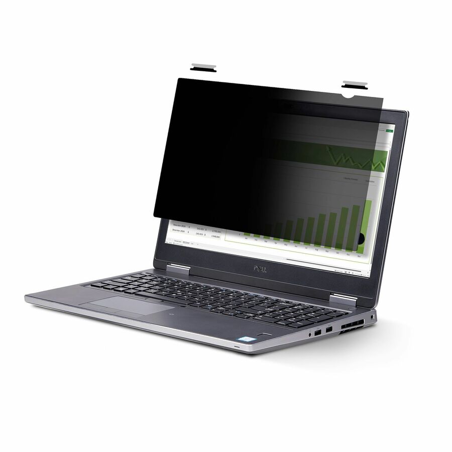 StarTech 13.3-inch 16:10 Flip-Up Privacy Screen with Touch, Anti-Glare Blue Light Filter, Laptop Monitor Screen Protector