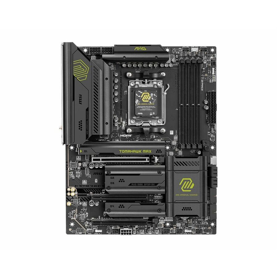 MSI MAG B850 TOMAHAWK MAX WIFI Gaming Desktop Motherboard - AMD B850 Chipset - Socket AM5 - ATX