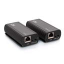 C2G 1-Port USB C Extender - Transmitter to Receiver Kit - USB 3.2 Gen 1 (5GBPS) - USB-C to RJ-45